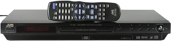 Player & remote control, front view