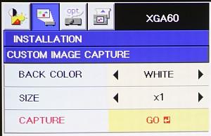 Menu-IMAGE CAPTURE