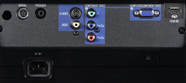 Проекторы Mitsubishi HC4000, HC3900 и HC3200, интерфейсы