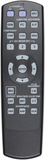 Проекторы Mitsubishi HC4000, HC3900 и HC3200, пульт ДУ