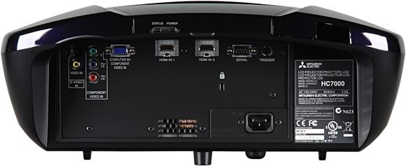 Rear panel