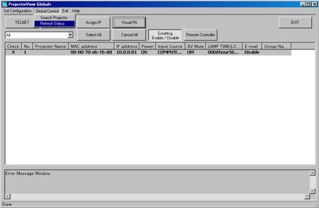ProjectorView Global+