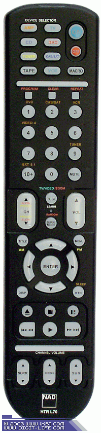 DVD-ресивер NAD L70, фото 9