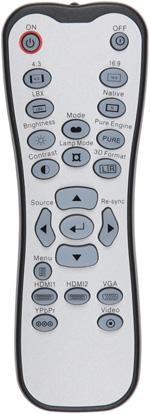 Проектор Optoma HD300X, пульт ДУ