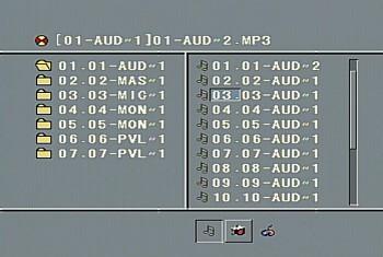 MP3 navigation