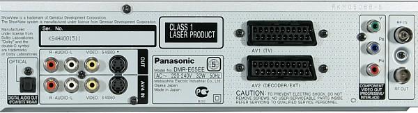 Back connectors