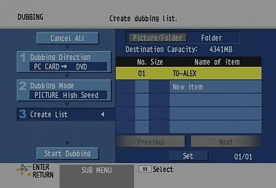 DUBBING
