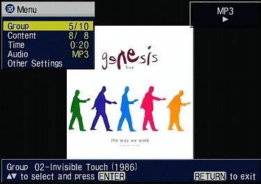 MP3 navigation