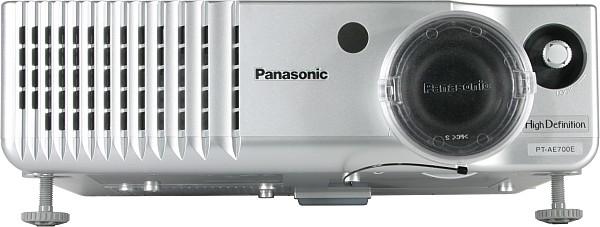 Projector, front view