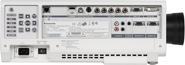 Проектор Panasonic PT-DZ570E, правая поверхность Проектор Panasonic PT-DZ570E, правая поверхность