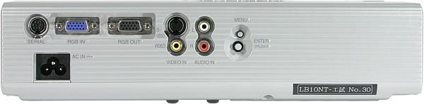 Rear panel