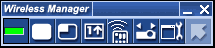 Wireless Manager ME, toolbar