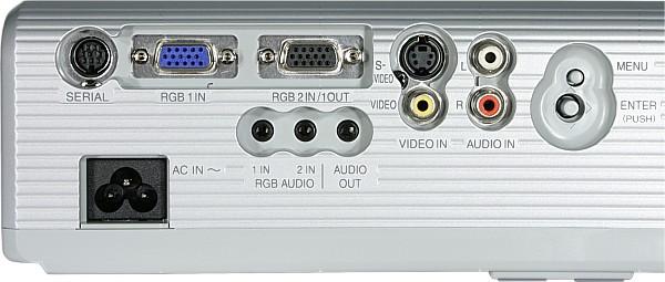 Rear panel