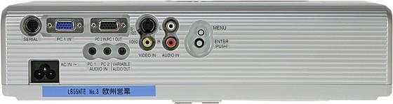 Rear panel