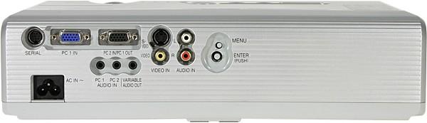 Rear panel