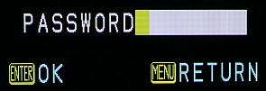 Menu, SECURITY
