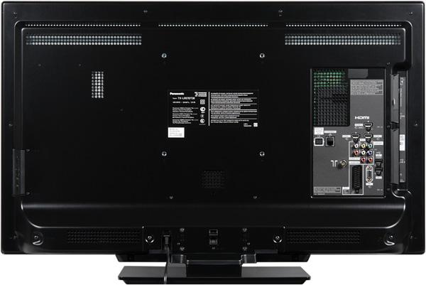 ЖК-телевизор Panasonic Viera TX-LR37DT30, вид сзади ЖК-телевизор Panasonic Viera TX-LR37DT30, вид сзади