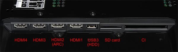 Плазменный телевизор Panasonic Viera TX-PR50GT30, разъемы