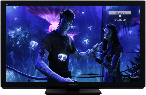 Плазменный телевизор Panasonic Viera TX-PR50VT30, вид спереди Плазменный телевизор Panasonic Viera TX-PR50VT30, вид спереди