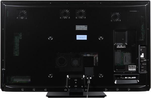 Плазменный телевизор Panasonic Viera TX-PR50VT30, вид сзади Плазменный телевизор Panasonic Viera TX-PR50VT30, вид сзади