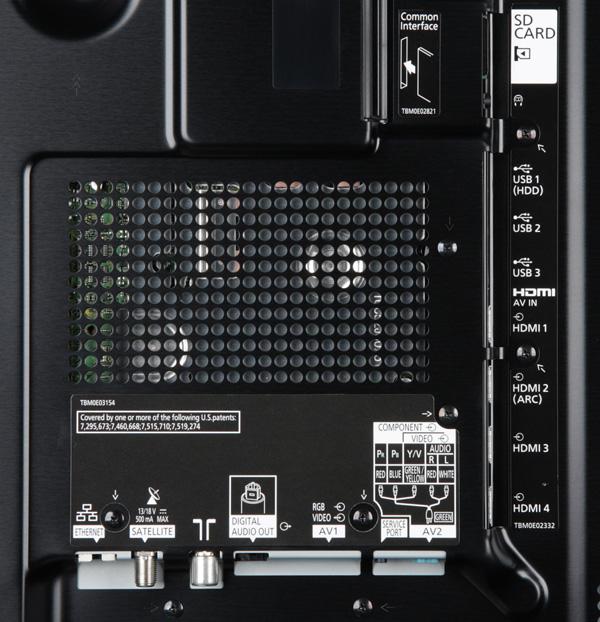 Плазменный телевизор Panasonic VIERA TX-PR50VT50, разъемы Плазменный телевизор Panasonic VIERA TX-PR50VT50, разъемы