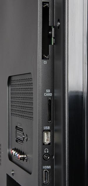 ЖК-телевизор Philips 40PFL6606H/12, разъемы ЖК-телевизор Philips 40PFL6606H/12, разъемы