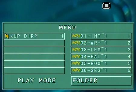 WMA/MP3 navigation