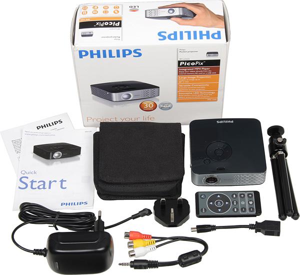 LCoS-проектор Philips PPX1430, комплект поставки LCoS-проектор Philips PPX1430, комплект поставки