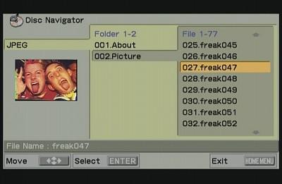 JPG navigation