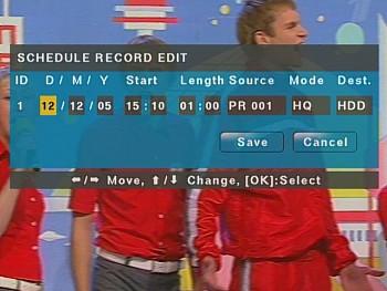 Record, Scheduler