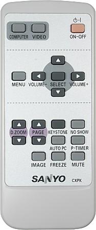 Remote control, top view