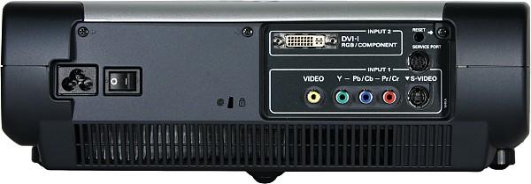 Rear panel