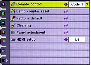 Setting OSD 
