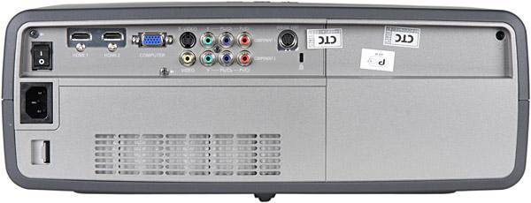 Rear panel