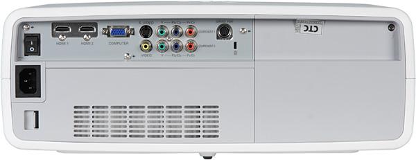 Rear panel