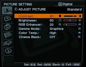 SONY VPL-HS10 Cineza, фото 14