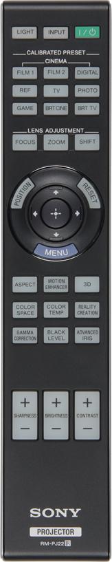 Проектор Sony VPL-VW500ES, пульт ДУ Проектор Sony VPL-VW500ES, пульт ДУ