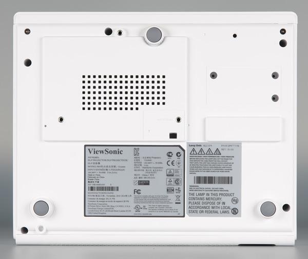 DLP-проектор ViewSonic PJD7822HDL, вид снизу DLP-проектор ViewSonic PJD7822HDL, вид снизу