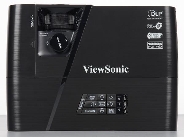 DLP-проектор ViewSonic Pro7827HD, вид сверху DLP-проектор ViewSonic Pro7827HD, вид сверху