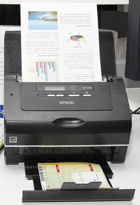 Высокопроизводительный сканер Epson GT-S85N Высокопроизводительный сканер Epson GT-S85N