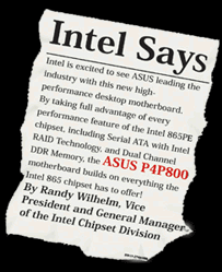 Версия: секрет производительности плат ASUS на чипсетах i875P/i865PE, фото 2