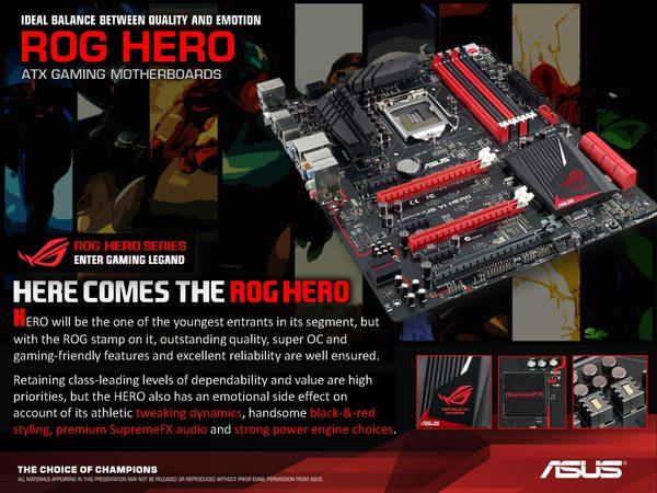 ASUS Maximus VI Hero ASUS Maximus VI Hero