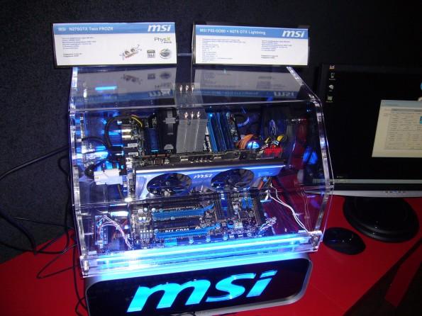 Презентация материнских плат MSI P55, фото 11