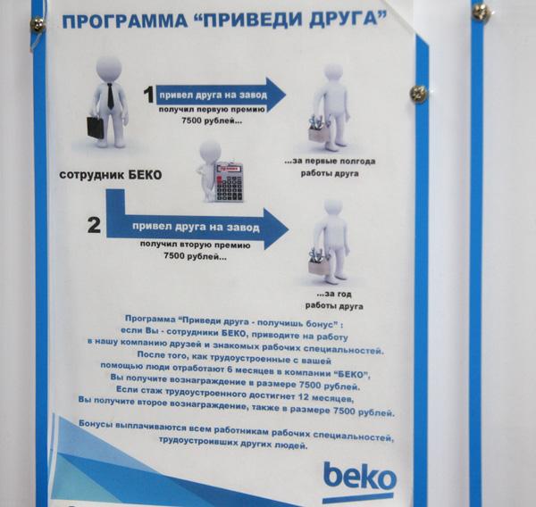 Завод Беко в городе Киржач Владимирской области