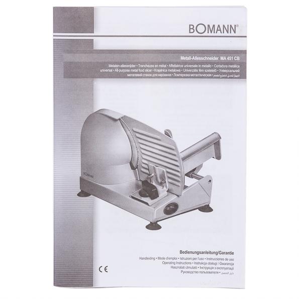 ломтерезка Bomann MA 451 CB