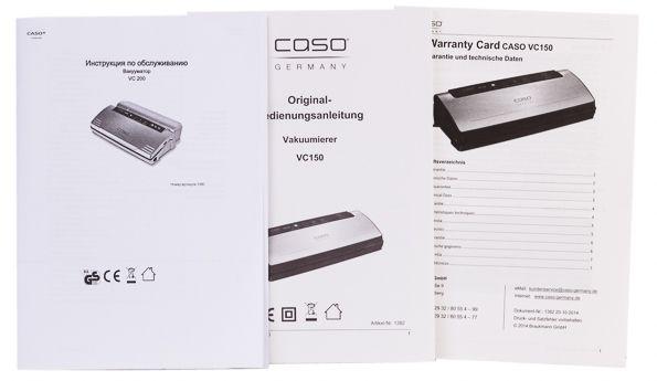 вакууматор Caso VC 150