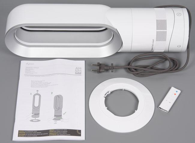 Тепловентилятор Dyson AM09 Hot + Cool, комплект поставки Тепловентилятор Dyson AM09 Hot + Cool, комплект поставки