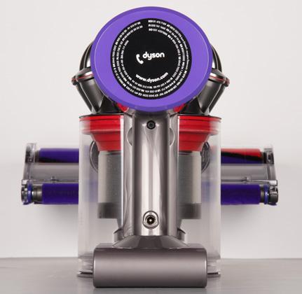 Пылесос Dyson V8 Absolute, вид сзади Пылесос Dyson V8 Absolute, вид сзади