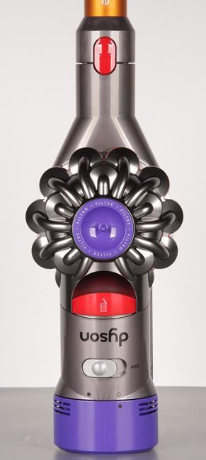 Пылесос Dyson V8 Absolute, вид сверху Пылесос Dyson V8 Absolute, вид сверху