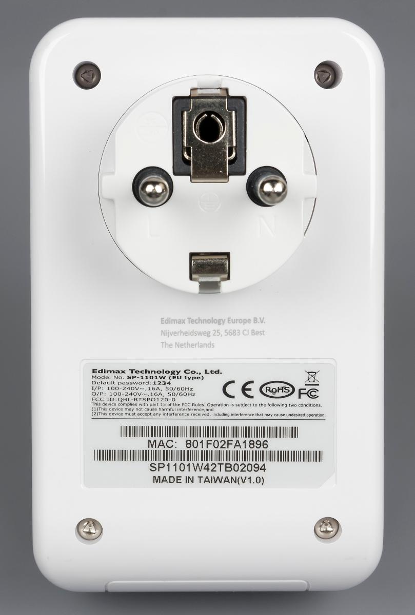 Внешний вид Edimax SP-1101W Внешний вид Edimax SP-1101W